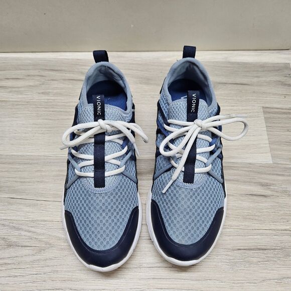 Vionic Womens Sneaker Tennis Shoes Blue Size 7.5 Lace Up - Picture 3 of 9